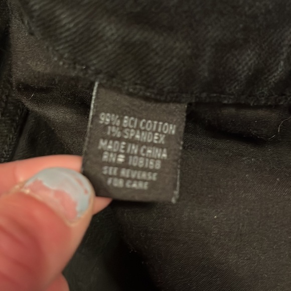 RSQ SLIM BLACK SKINNY JEANS - Picture 5 of 8